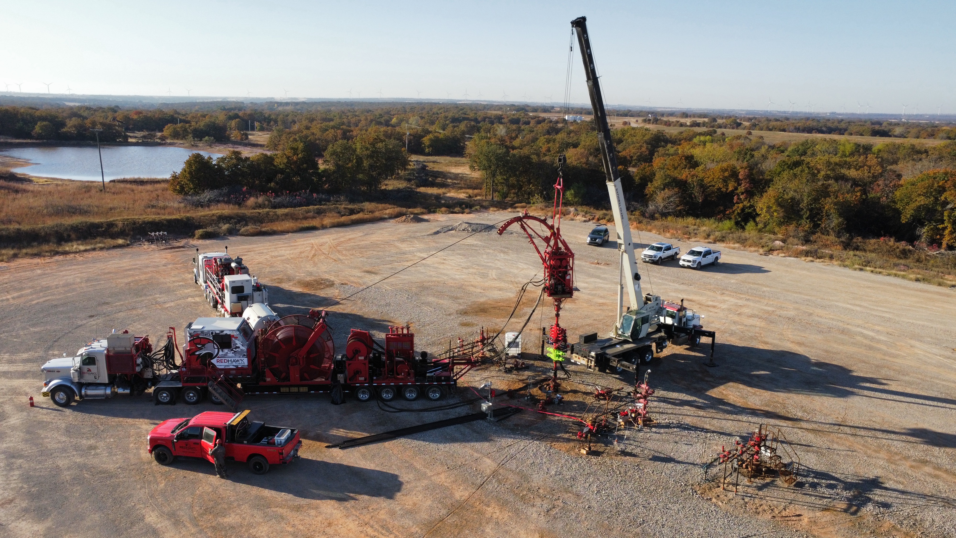A Lateralift field installation in Oklahoma
